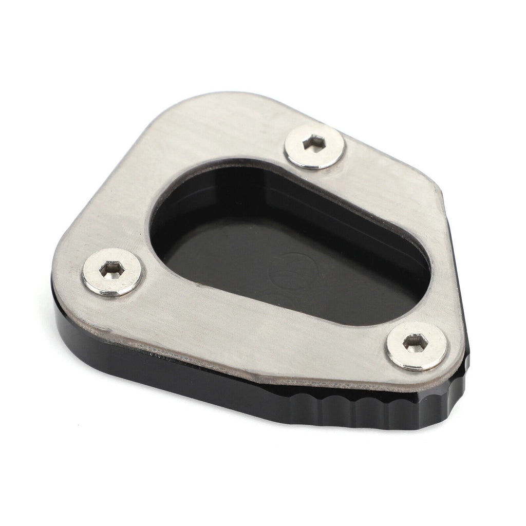 Kickstand Sidestand Enlarger Plate Pad for Yamaha FJR1300 (2006–2017) Black