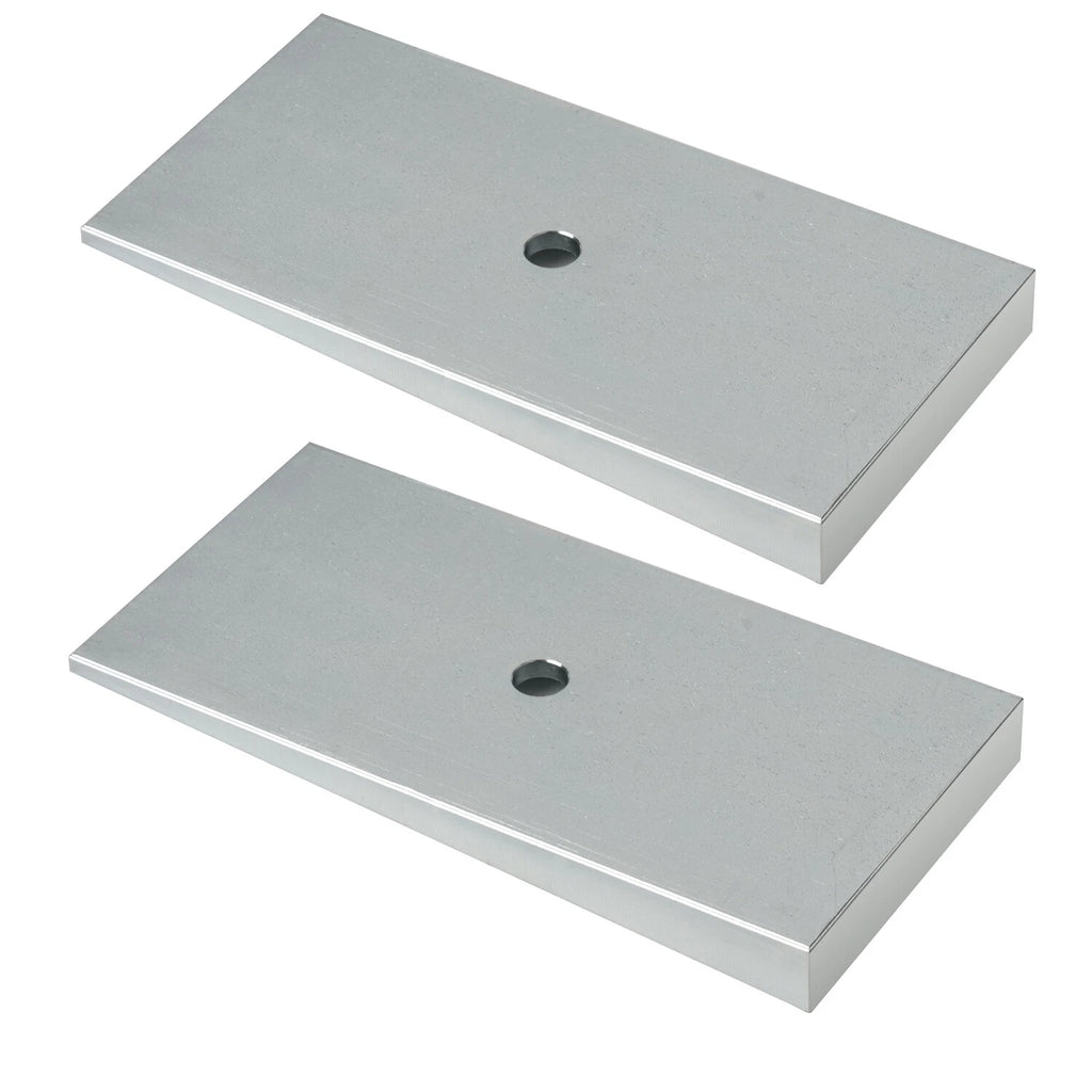 Set of 2 Steel Pinion Angle Shims 2.5" Wide 4° for Universal Fit
