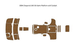 EVA Foam Teak Deck Floor Pad for Chaparral 265 SSI (2004)