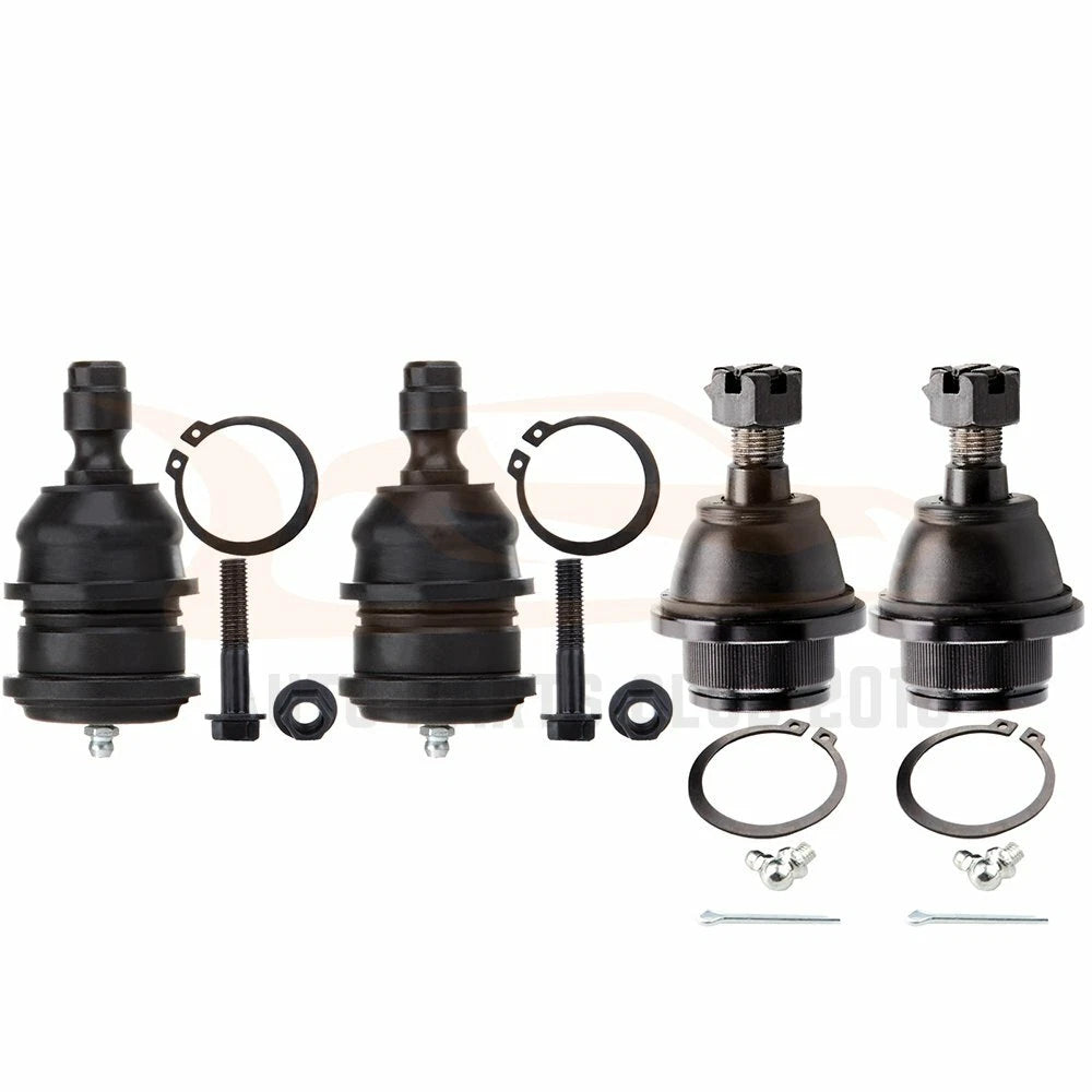 Set of 4 Front Upper Lower Ball Joints for Ford Ranger Mazda B2300 (1998–2011)