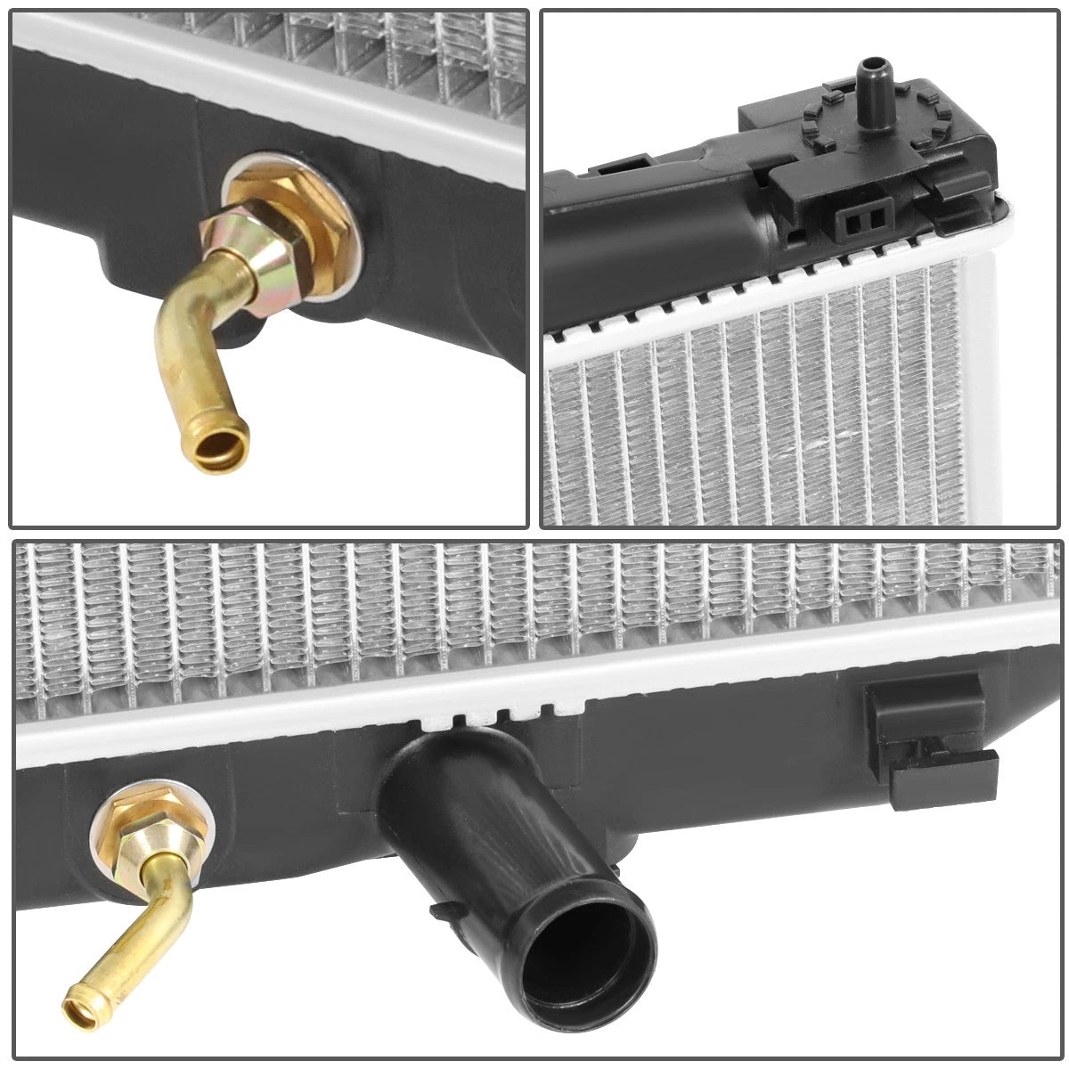 Aluminum Replacement Radiator for Toyota Highlander (2014–2018) DPI 13449