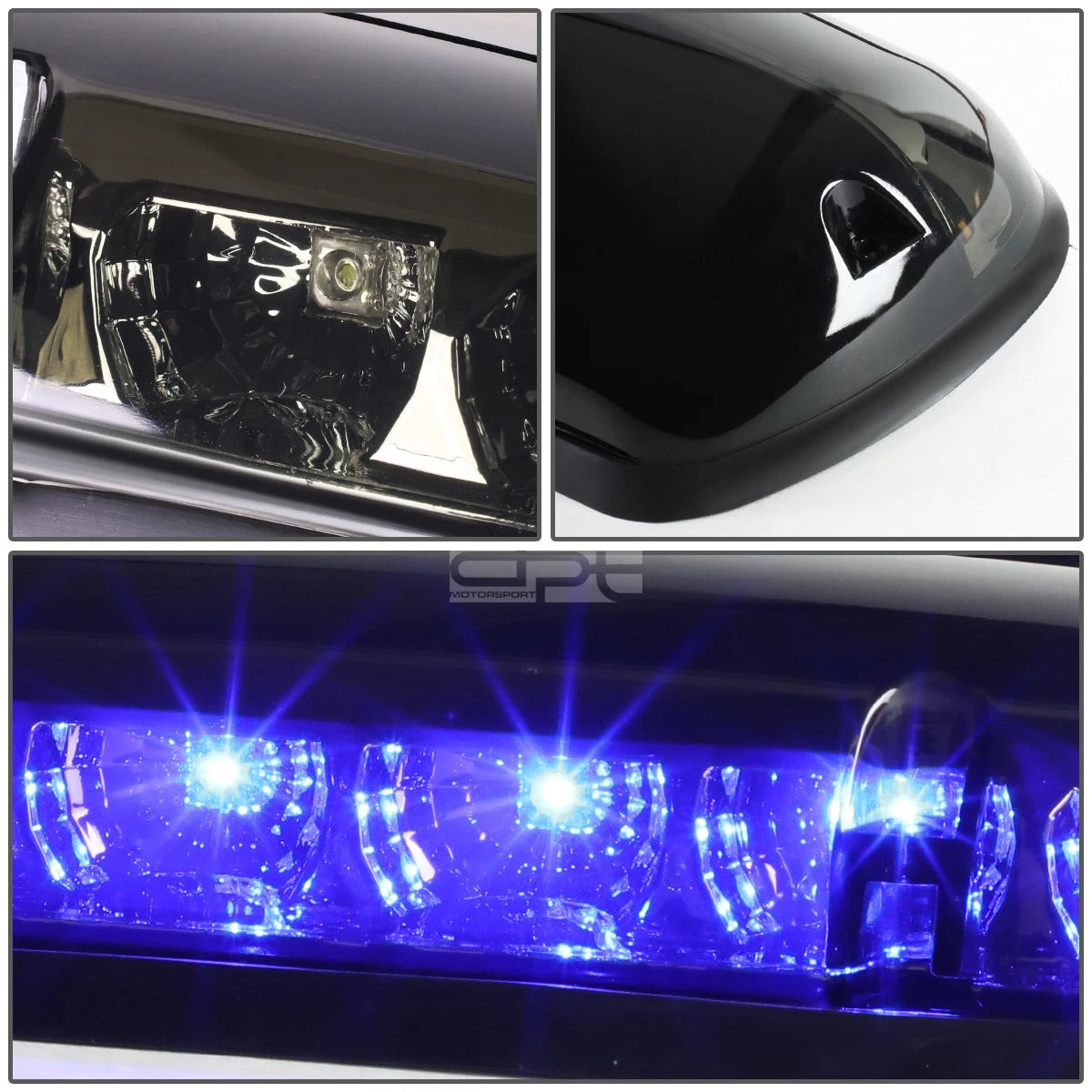 3Pcs Blue LED Cab Roof Running Light for Silverado Sierra (2002–2007)