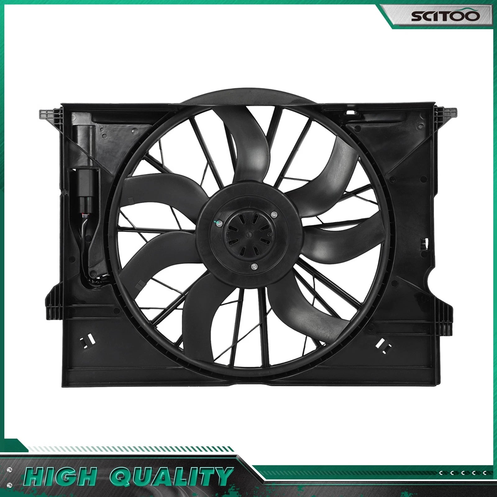A/C Radiator Cooling Fan for Mercedes-Benz CLS350 E550 (2007–2009) 620937
