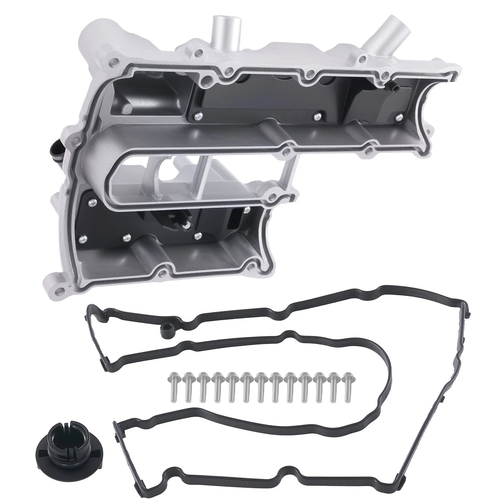 Set of 2 Aluminum Valve Covers for Ford Escape 1.6L (2013–2016) BM5Z6584B