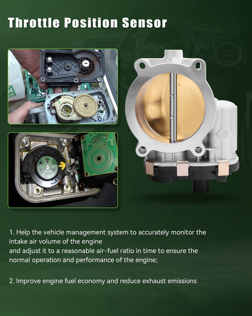 Throttle Body for Chevrolet Silverado Tahoe Colorado GMC Yukon Canyon Sierra