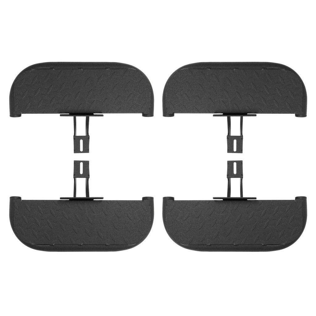 Set of 4 Running Boards for Jeep Wrangler JK (2007–2018) Steel Steps