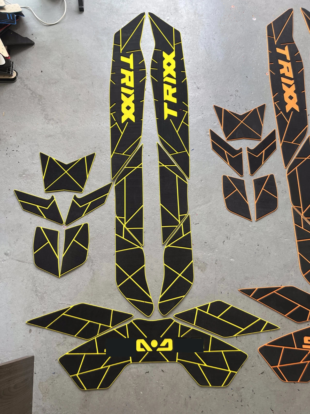 Custom Eva Jet Ski Mat Traction Pad Anti-Slip for Sea Doo Spark Trixx (2018–2023)