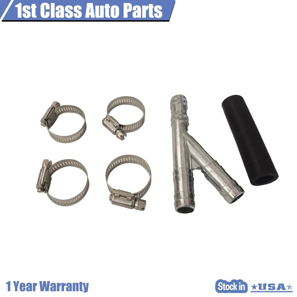 Heater Hose Connector with Clamps for Dodge Grand Caravan (2019)