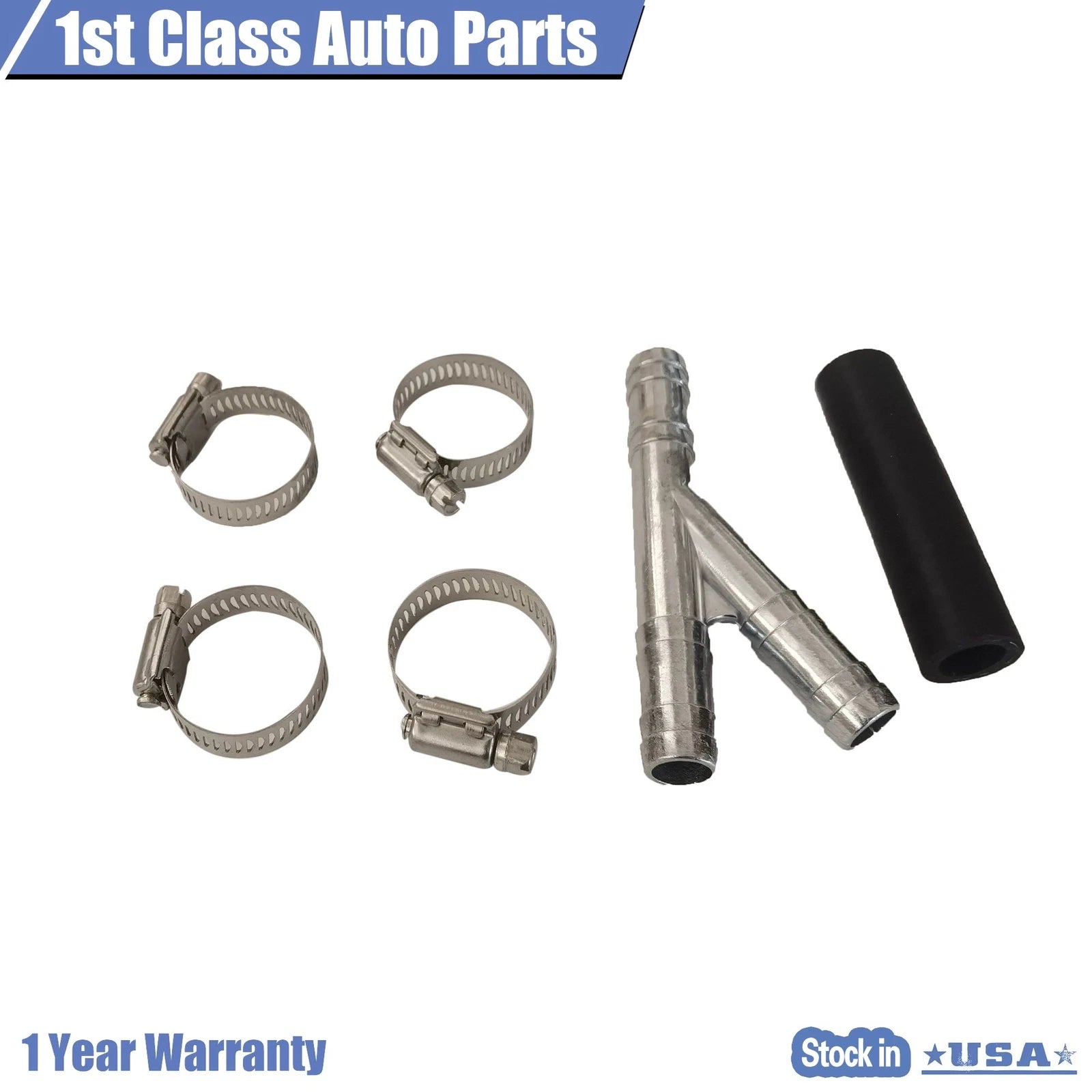 Heater Hose Connector with Clamps for Dodge Grand Caravan (2019)