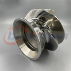 5 7/8" Stainless Outboard Jet Impeller 1678 + Flanged Liner for Yamaha Suzuki (30 hp)