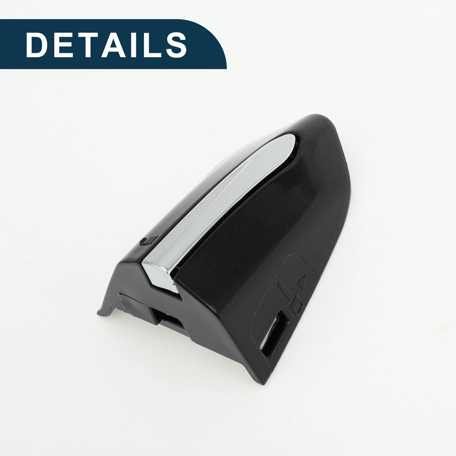 Front Left Door Handle Cover Trim for Ford Mondeo Edge Taurus (2013–2020) Black