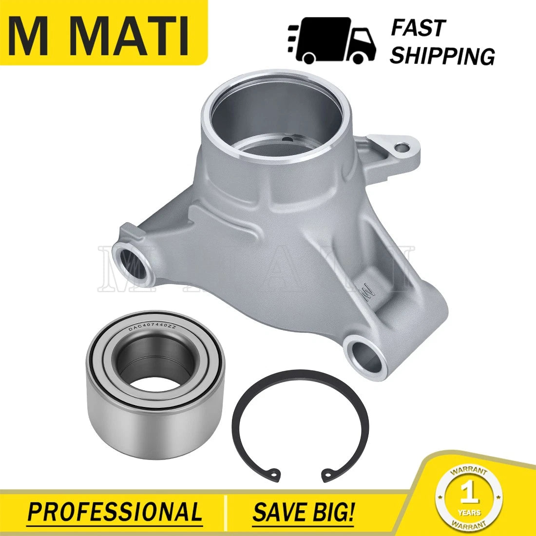 Right Rear Wheel Carrier & Bearing for Polaris Sportsman 800 X2 EFI (2007–2009)