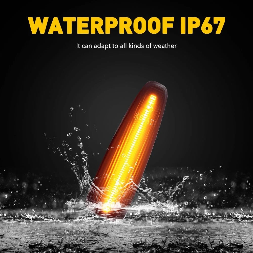 Amber Sequential LED Fender Side Lights for Mitsubishi Outlander Sport (2011–2021)