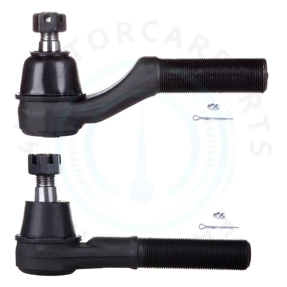 2X Front Outer Tie Rod End for Ford E250 E350 Van (1992–1997)