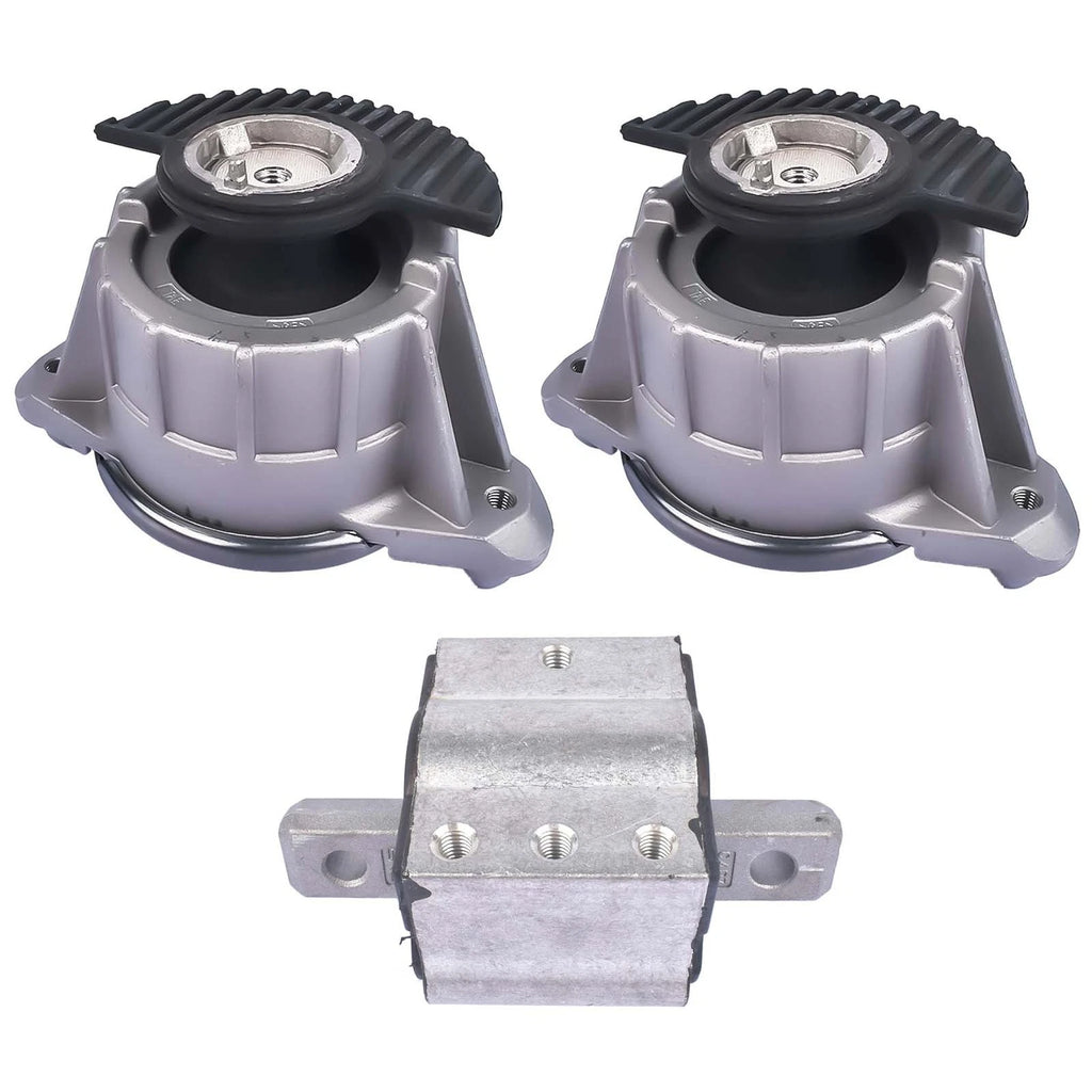 3X Engine Motor Mount for Mercedes C230 C250 300 E350 E400 (2008–2016)