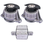 3X Engine Motor Mount for Mercedes C230 C250 300 E350 E400 (2008–2016)