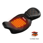 Heated Low-Profile Seats for Harley CVO Road Glide (2009–2023)