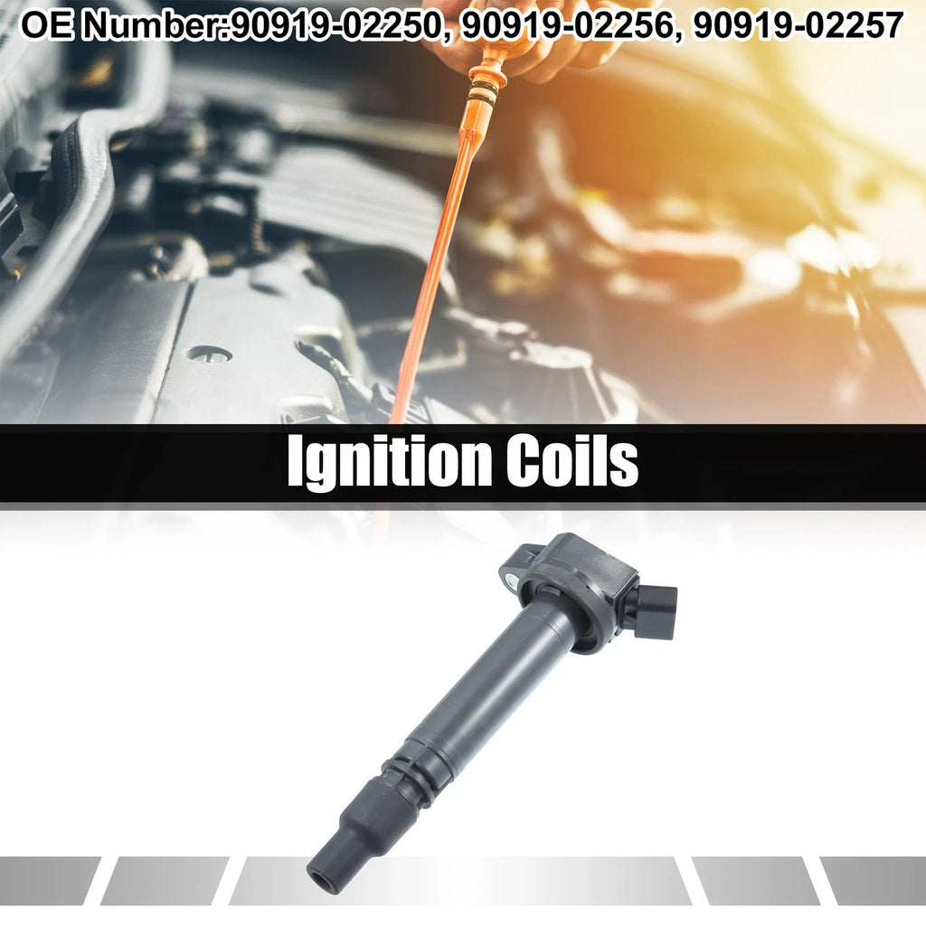 Set of 4 Ignition Coils for Toyota 4Runner (2010–2022) 90919-02250