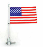 Luggage Rack Vertical Flag Pole for Harley Touring Road King Glide & FLHT (T9)