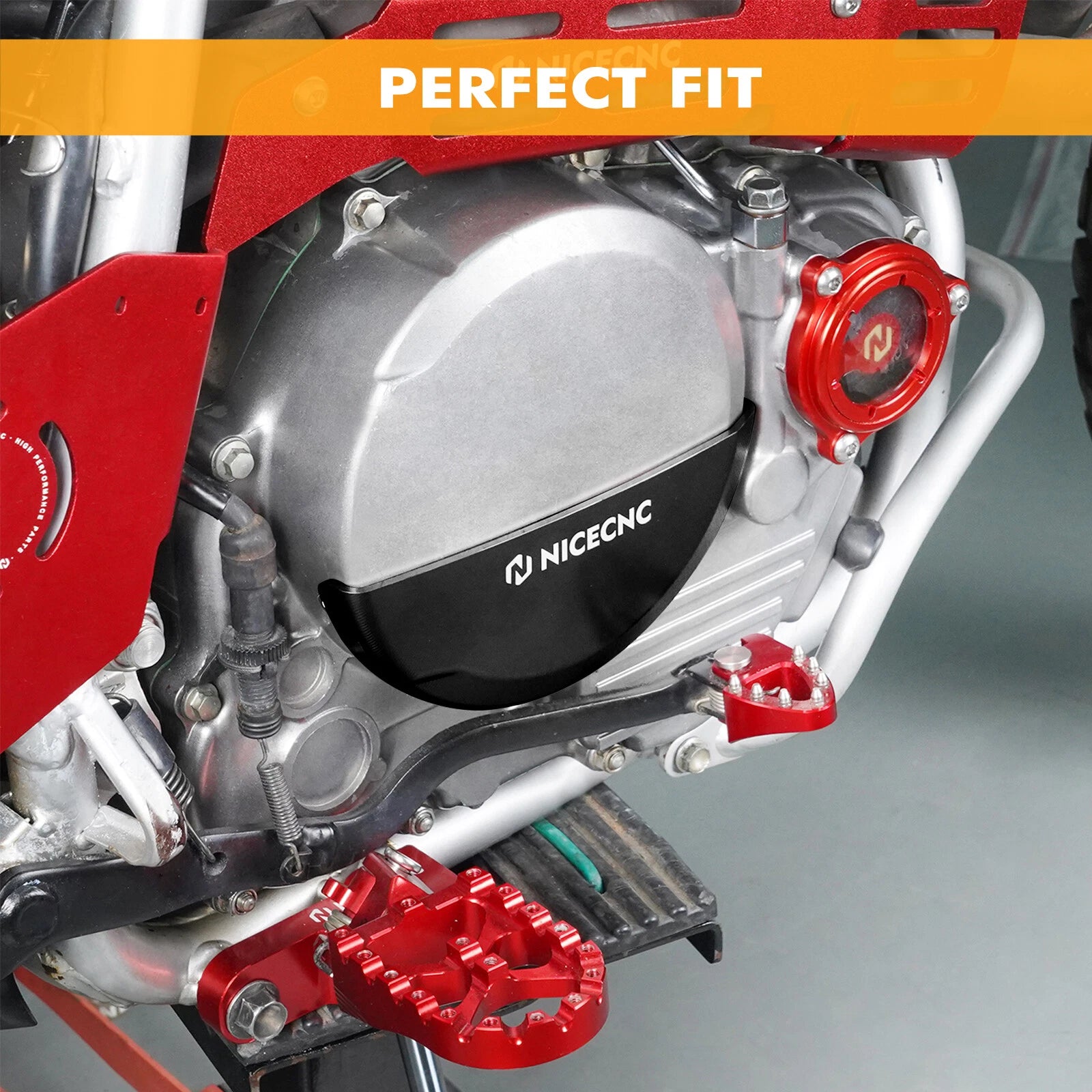Clutch Cover Guard for Honda XR650L (1993–2025) Aluminum