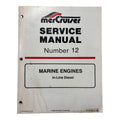 Marine Engines In-Line Diesel Service Manual #12 for MerCruiser (1996)