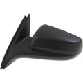 Set of 2 Black Manual Folding Heated Mirrors for Chevrolet Malibu (2013–2015)