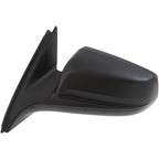 Set of 2 Black Manual Folding Heated Mirrors for Chevrolet Malibu (2013–2015)