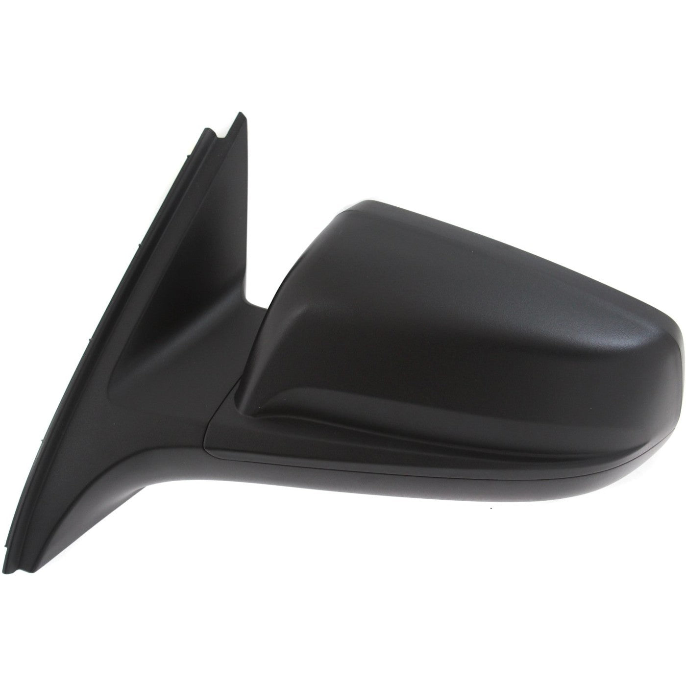 Set of 2 Black Manual Folding Heated Mirrors for Chevrolet Malibu (2013–2015)