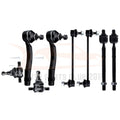 Set of 8 Front Lower Ball Joints & Sway Bar Tie Rod Ends for Hyundai Tucson (2005–2009)