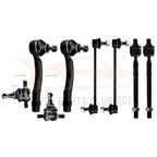 Set of 8 Front Lower Ball Joints & Sway Bar Tie Rod Ends for Hyundai Tucson (2005–2009)