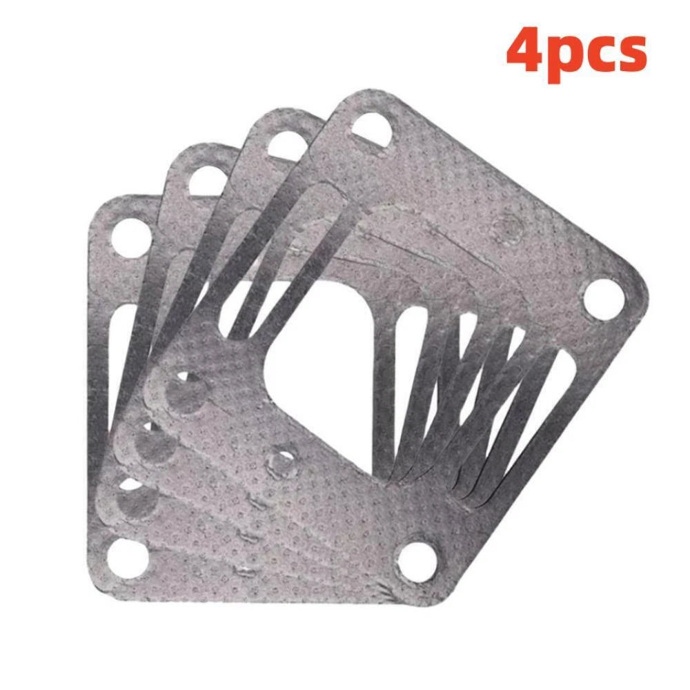 Set of 4 Exhaust Manifold Gasket Restrictor Elbows for Mercruiser (Repl 18-0897, 27-863724)