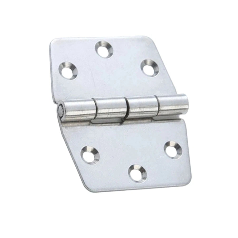 Marine Stainless Steel Hinge for Small Doors and Storage Boxes (60x74x2mm)