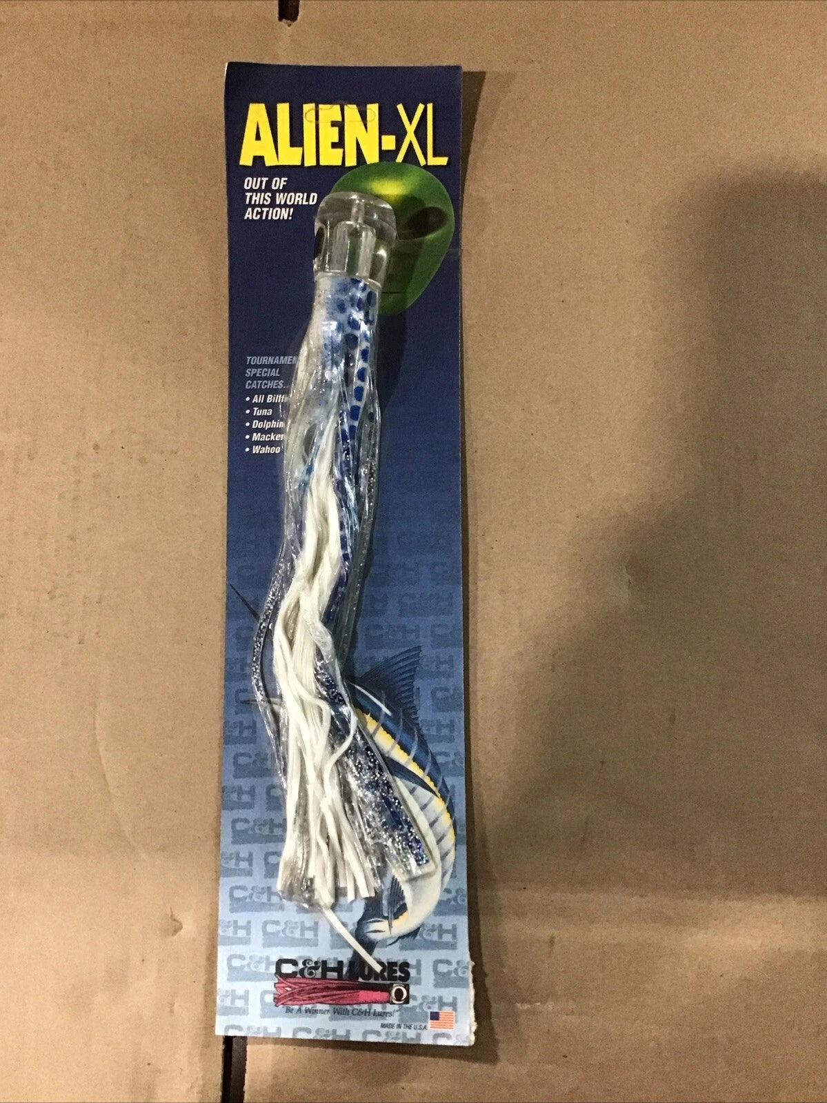 C&H Alien-Xl 10-1/2" Blue/Silver/White for ALX-27