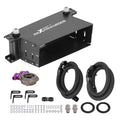 Universal Aluminum Transmission Oil Cooler 13-Row for 10AN Engines (with Adapter)