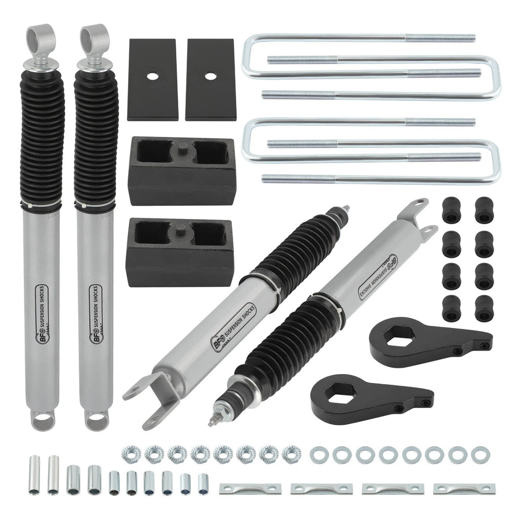 3" Front & Rear Leveling Lift Kit for Chevy Silverado GMC Sierra 1500 (1999–2006)