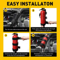 Fire Extinguisher Holder Strap for Jeep Wrangler TJ JK JL (1997–2018)