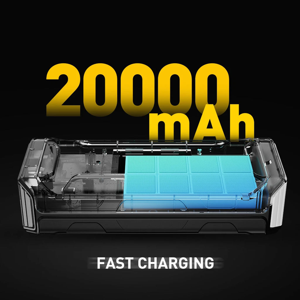 AUXITO 6000A Car Battery Jump Starter with Dual USB Quick Charge (12V)