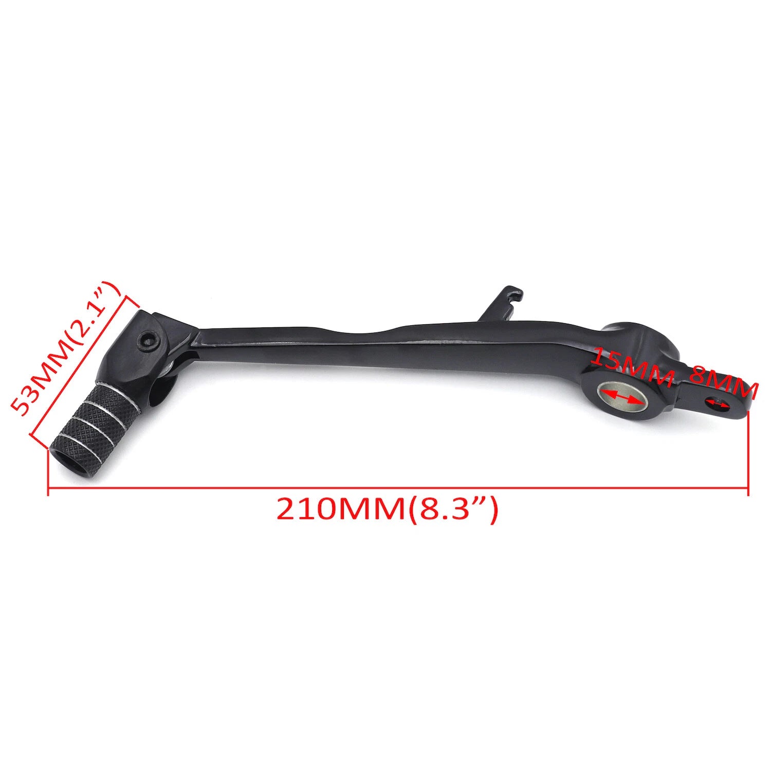 Brake Shift Pedal Foot Lever for Kawasaki ZX-6R (2007–2008) Black
