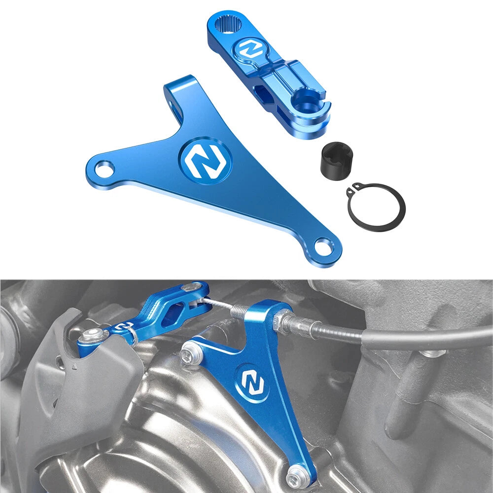Anodized Clutch Arm Lever & Bracket for Yamaha Tenere 700 (2019–2024)