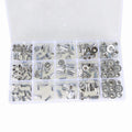 150 Pack Aluminum Rivet Nut Kit for Standard Inch SAE Imperial