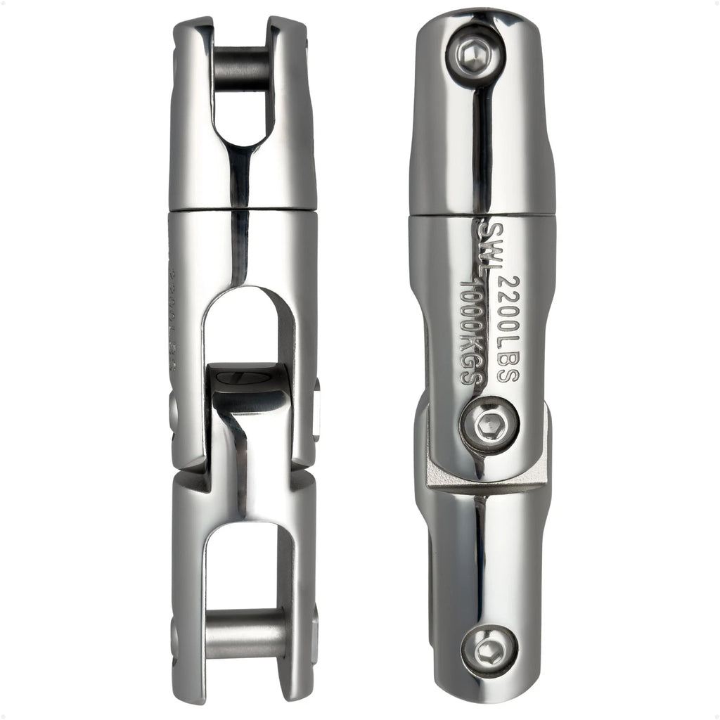 316 Stainless Steel Boat Anchor Swivel for 3/8" to 1/2" Chain