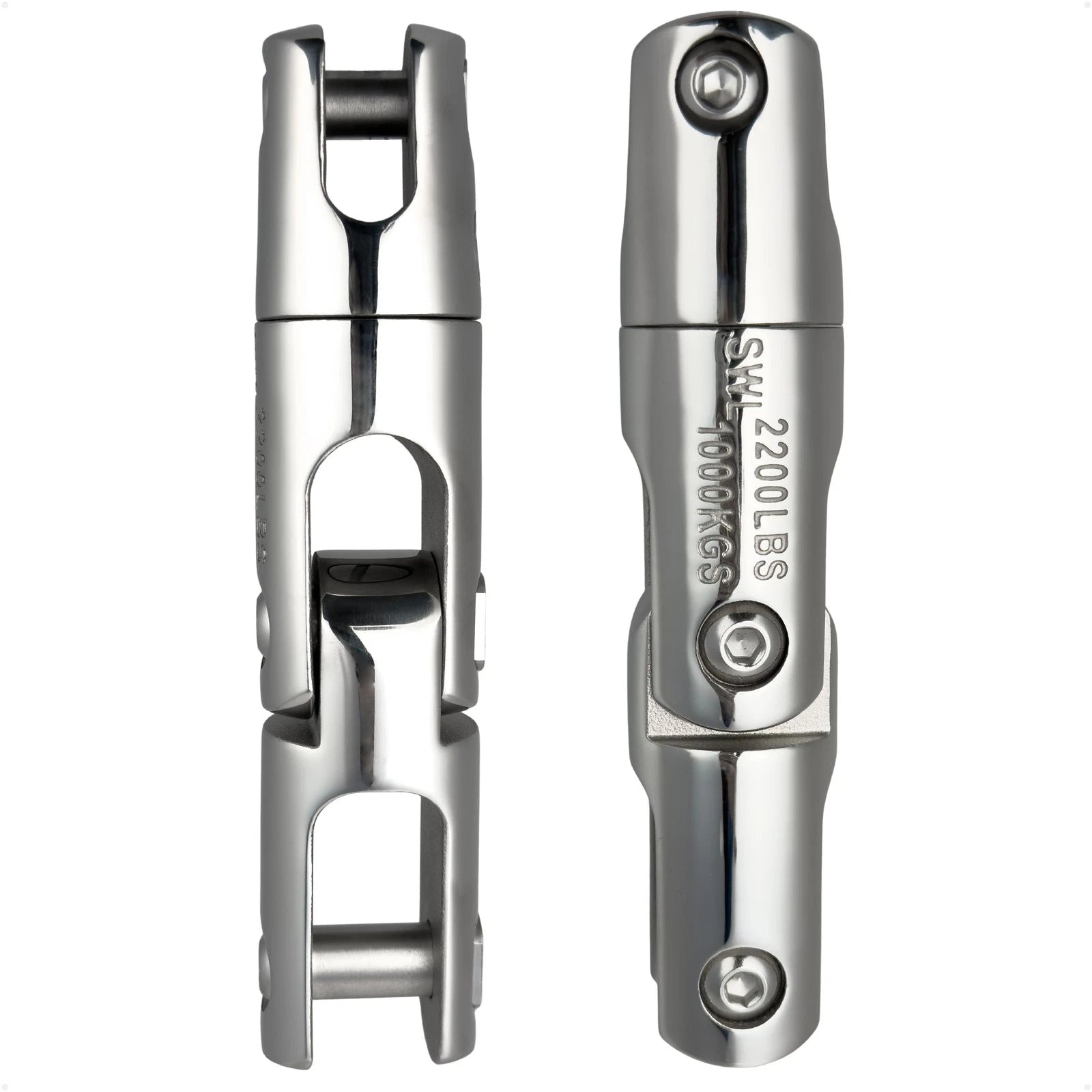 316 Stainless Steel Boat Anchor Swivel for 3/8" to 1/2" Chain