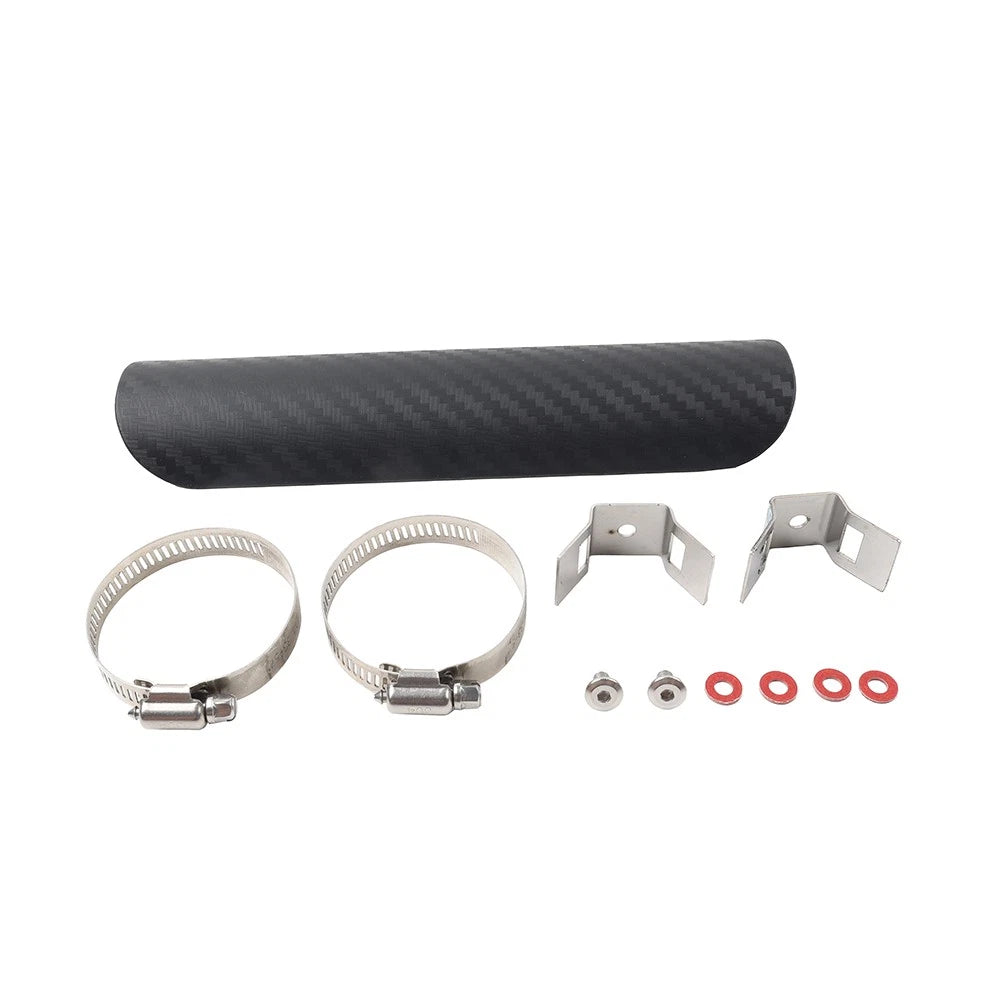 Universal Exhaust Muffler Pipe Heat Shield Cover for