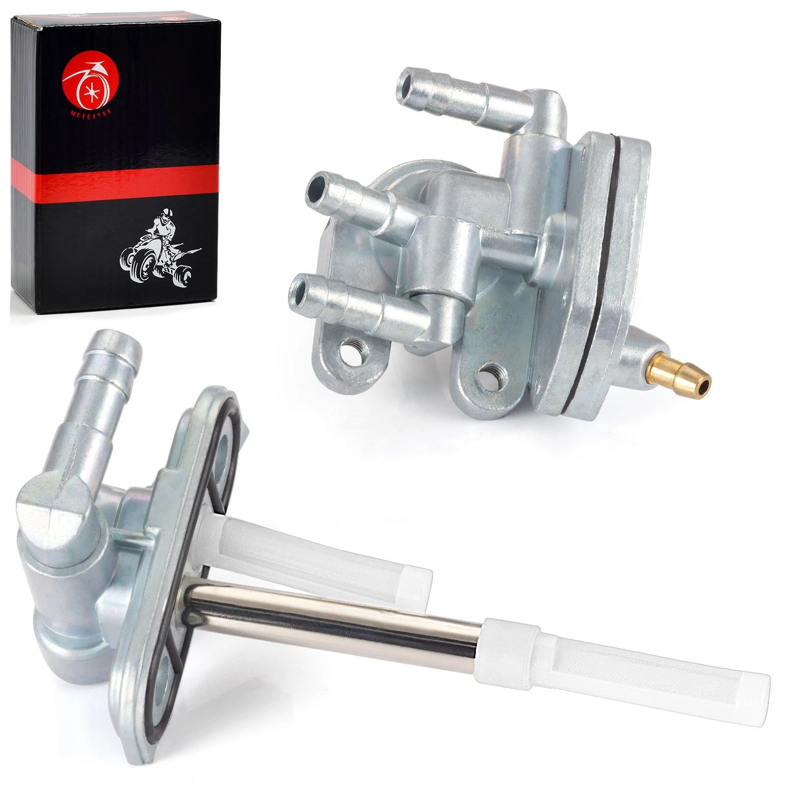 Fuel Valve Petcock + Filter Assy for Yamaha XV250 V Star 250 (2008–2023)