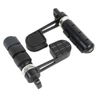 Foot Pegs Heel Support for Harley Sportster XL 883 1200 Softail FXWG FXR