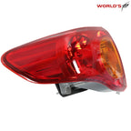Set of 2 Red Outer Tail Light Lamps for Toyota Corolla (2009–2010)