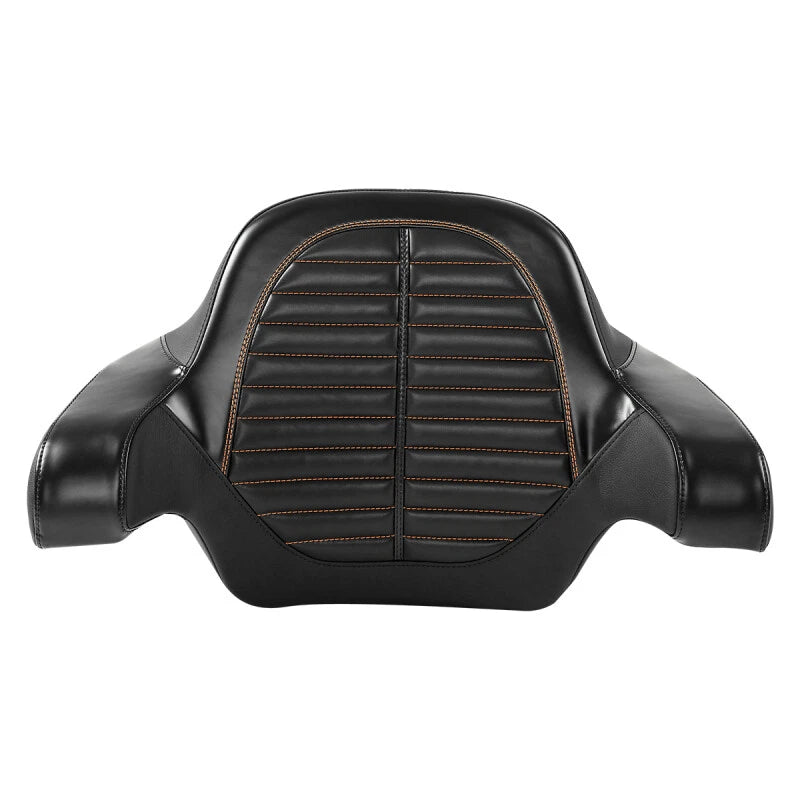 Black Passenger Backrest for Harley Touring Road Street Glide (2014–2025)