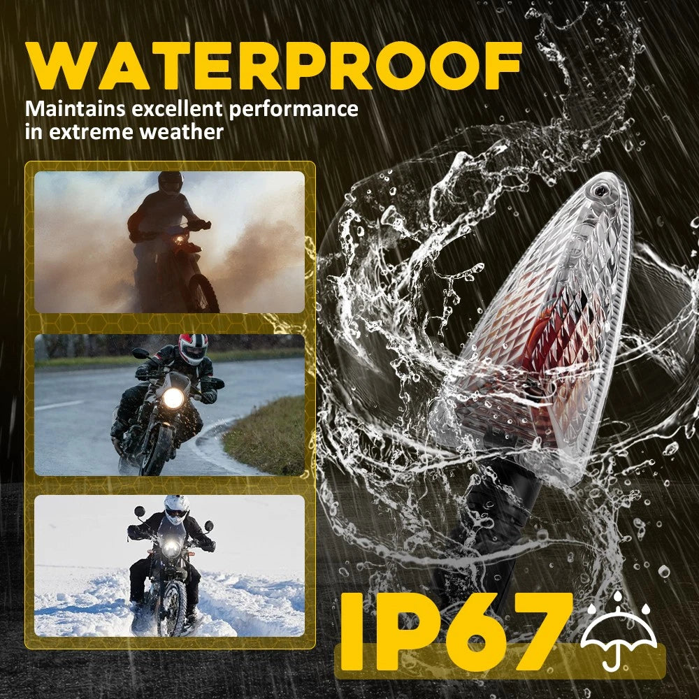 Turn Signal Indicator Light for Triumph Tiger 1050, Speed Triple (2008–2017) Amber