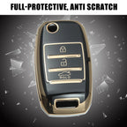 Silicone Smart Key Fob Case Cover for Kia Sorento (2013–2014)
