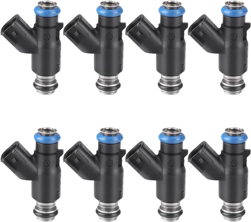8PCS Fuel Injector 12613411 for GMC Sierra Chevrolet V8 4.8L 5.3L 6.0L (2010–2013)